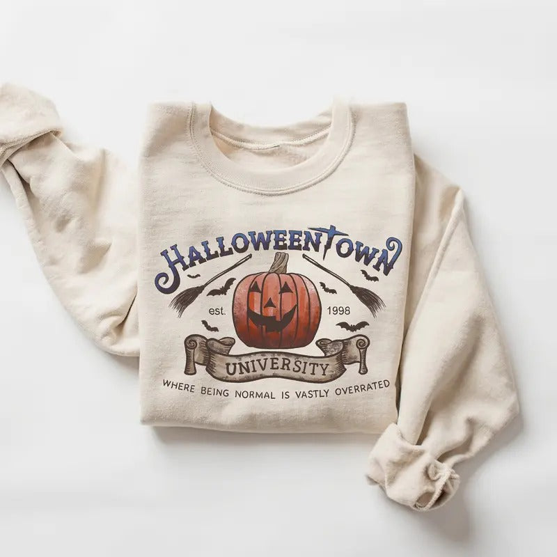 Halloweentown University Est 1998 Sweatshirt, HalloweenTown Hoodie, Halloweentown 1998 Shirt, Halloween Sweatshirt