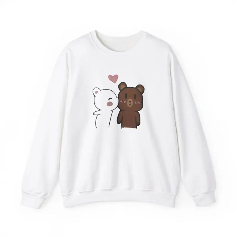 Hand Drawn Cute Valentines Day Women's Sweatshirt T-Shirts, Hoodie | UrbanDripWear.com