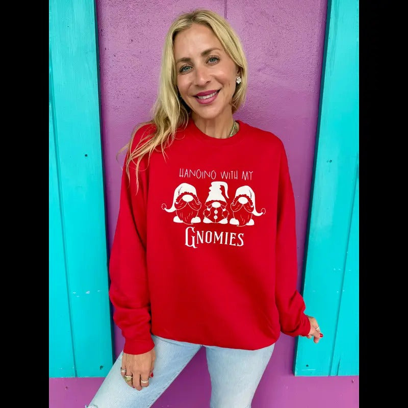 Hanging with My Gnomies Sweatshirt T-Shirts, Hoodie | UrbanDripWear.com