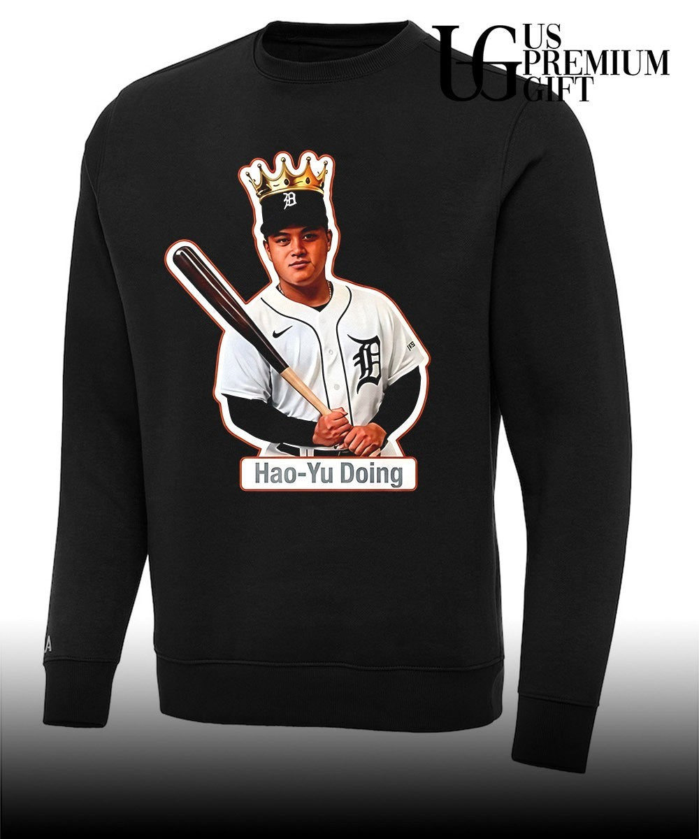 Hao Yu Lee Hao Yu Doing Detroit Tigers baseball shirt