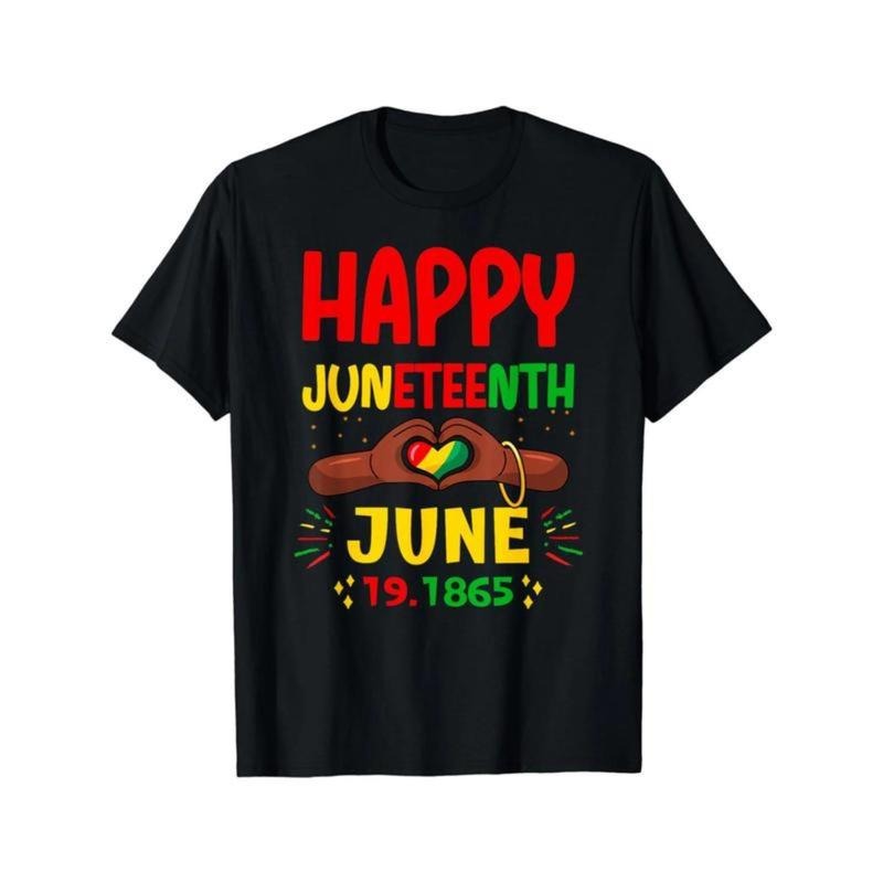 Happy Black History Day Freedom Proud African American  T-Shirt - Juneteenth Celebrating Black Freedom 1865 African...