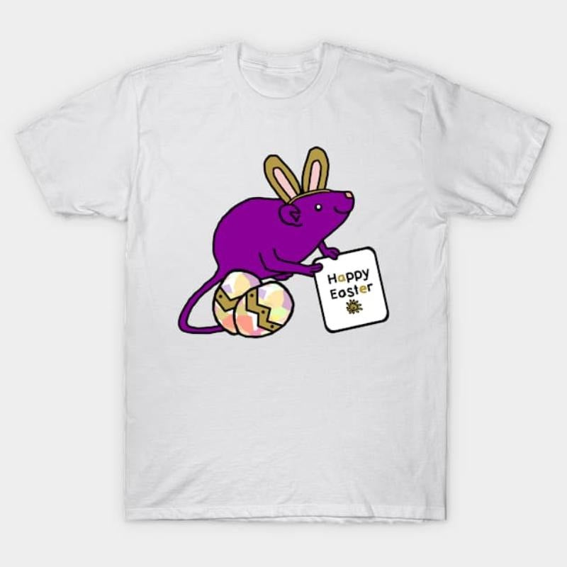 Happy Easter Bunny Ears Rat T-Shirt Hoodie, Sweatshirt | UrbanDripWear.com