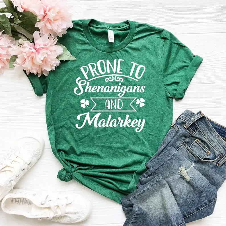 Happy Patrick's Day Shenanigans Sweatshirt and Hoodie, T-Shirt | UrbanDripWear.com