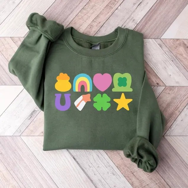 Happy Patrick's Day Sweatshirt and Hoodie, T-Shirt | UrbanDripWear.com