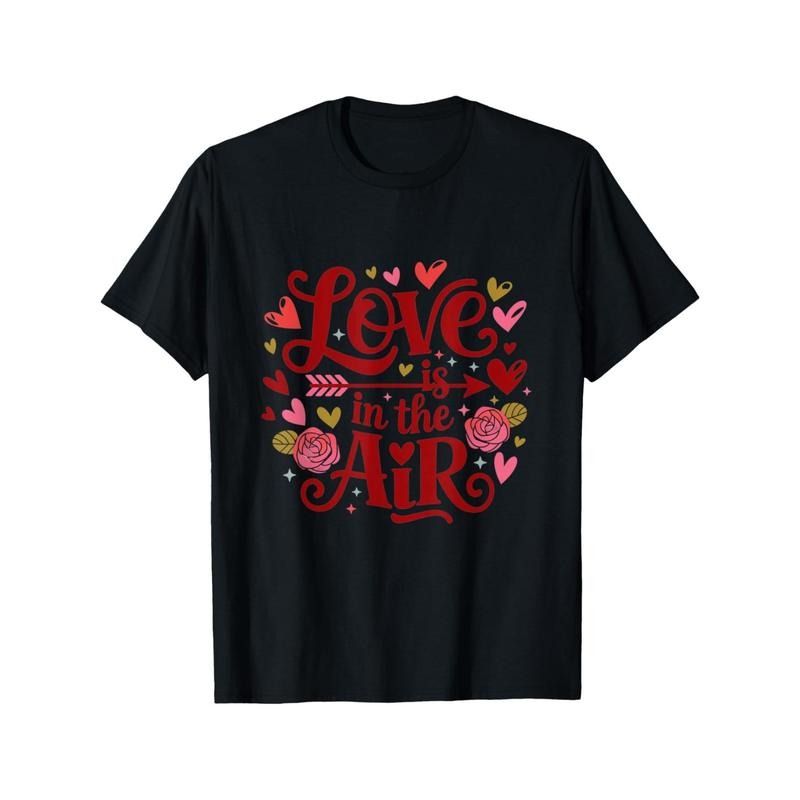Happy Valentines Day Love Is In The Air T-Shirt made in usa Hoodie, Sweatshirt | UrbanDripWear.com
