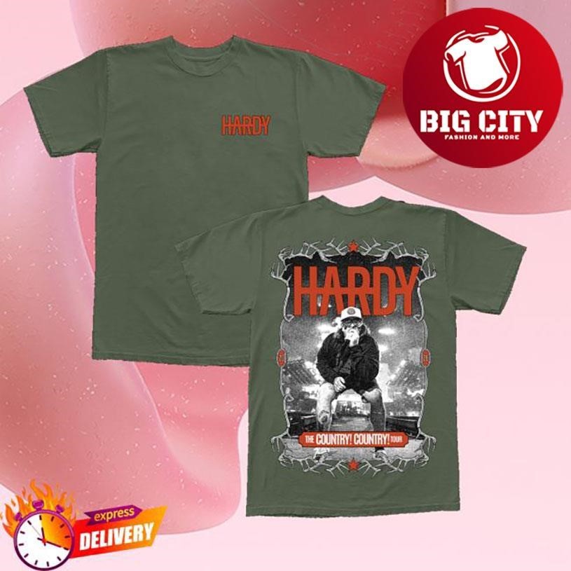 Hardy Deer Antler Photo Two Sided Shirt