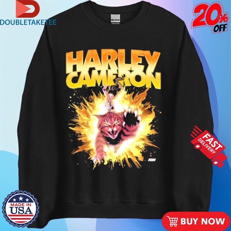 Harley Cameron Battle Harley AEW Cat Shirts