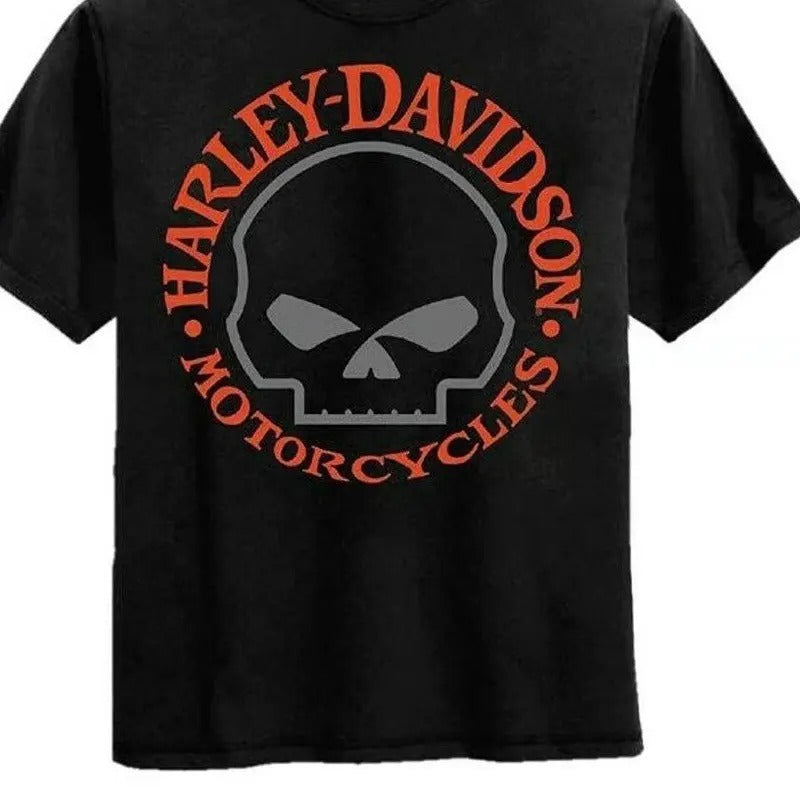 Harly-davidon Big Boys' Willie G Skull Short Unisex T-Shirt Size S-4XL, shirt trend Hoodie, Sweatshirt | UrbanDripWear.com