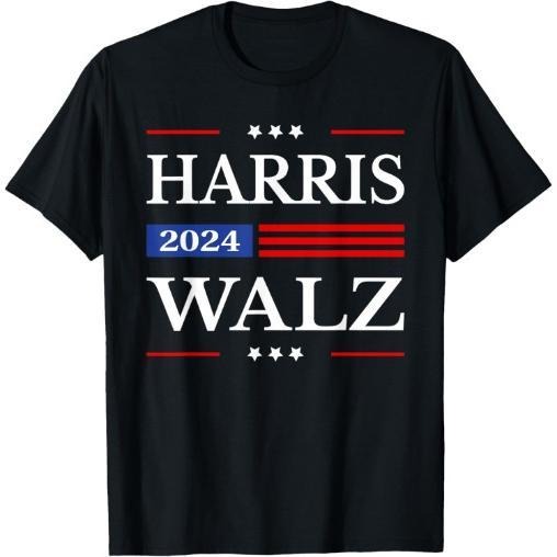 Harris Waltz 2024 Kamala Harris 2024 Tim Waltz 2024 USA Flag T-Shirt made in usa Hoodie, Sweatshirt | UrbanDripWear.com