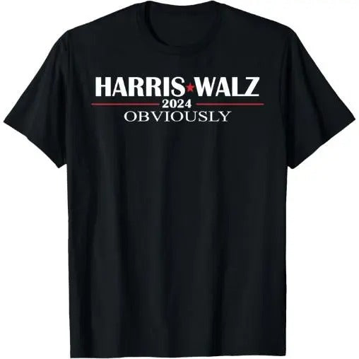 Harris Waltz 2024 Obviously Kamala Harris Tim Walz 2024 T-Shirt made in usa Hoodie, Sweatshirt | UrbanDripWear.com