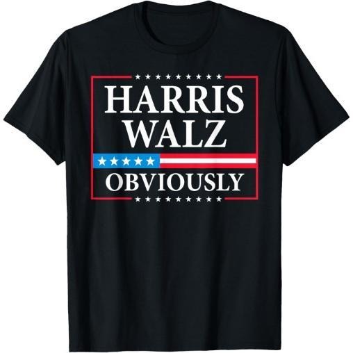 Harris Waltz 2024 Obviously Kamala Harris Tim Walz 2024 T-Shirt made in usastyle{n002}2 Hoodie, Sweatshirt