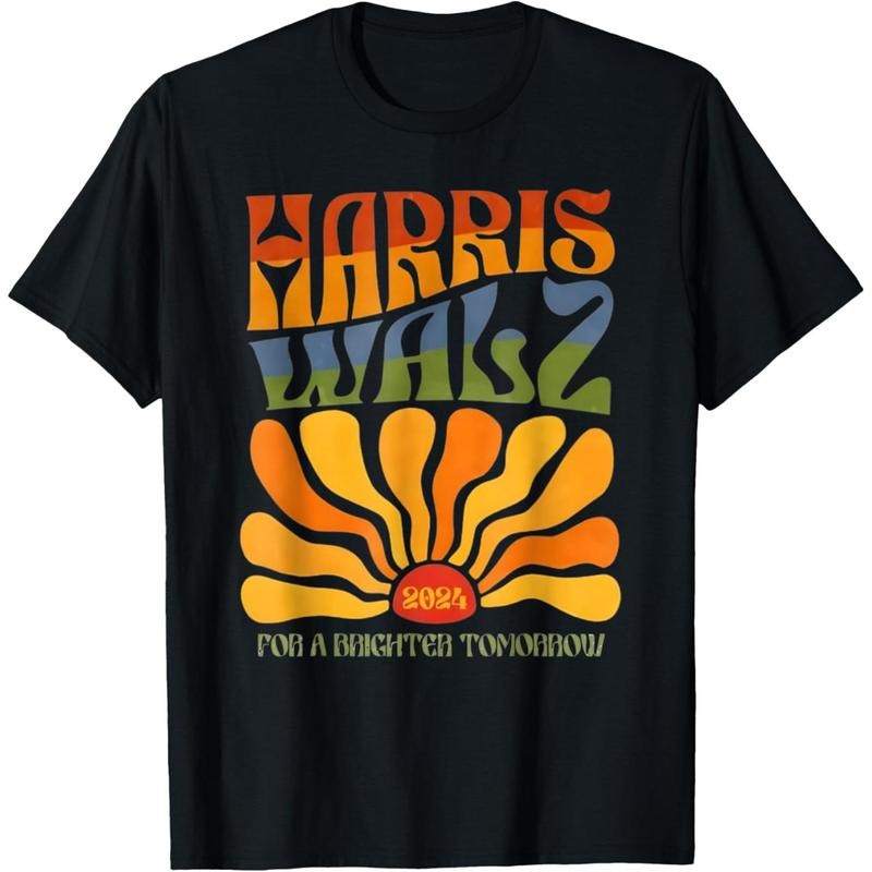 Harris Waltz For A Brighter Tomorrow Boho Aesthetic T-Shirt made in usastyle{n002}2 Hoodie, Sweatshirt | UrbanDripWear.com