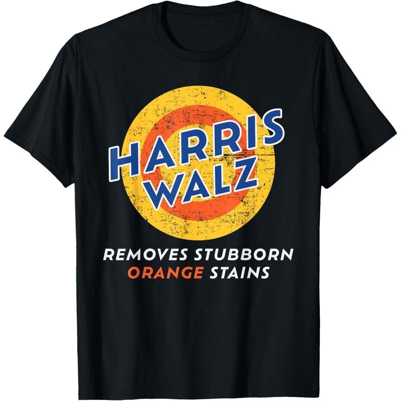 Harris Walz 2024 Waltz Removes Stubborn Orange Stains Funny T-Shirt made in usa Hoodie, Sweatshirt | UrbanDripWear.com