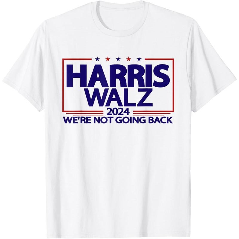 Harris Walz 2024 We're Not Going Back Kamala Harris VP Walz T-Shirt made in usastyle{n002}2 Hoodie, Sweatshirt