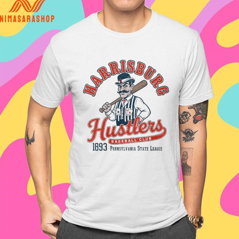 Harrisburg Hustlers Baseball Club 1893 Pennsylvania State League Shirts