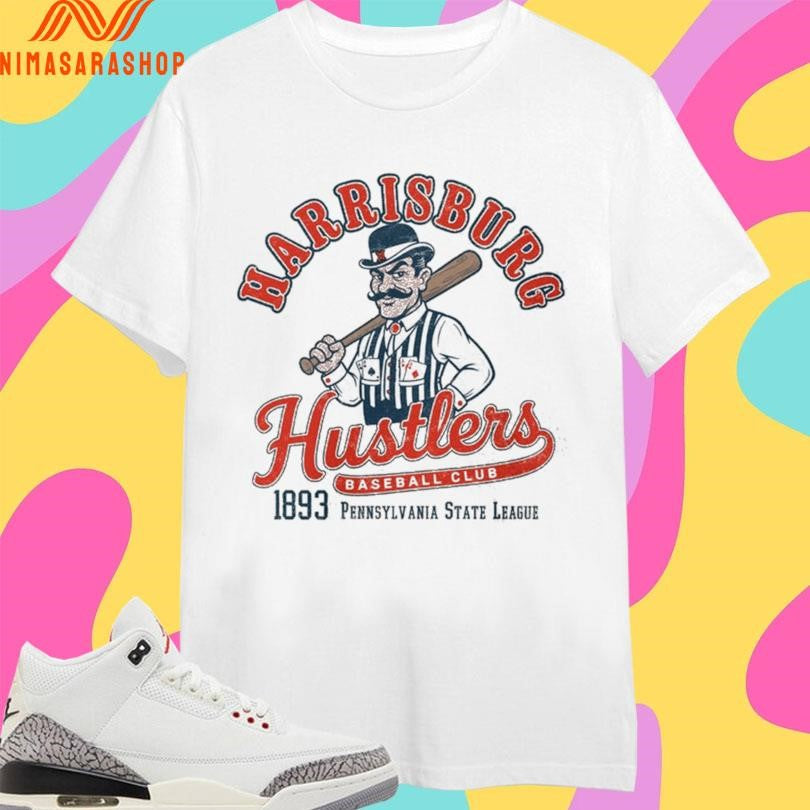 Harrisburg Hustlers Baseball Club 1893 Pennsylvania State League Shirts