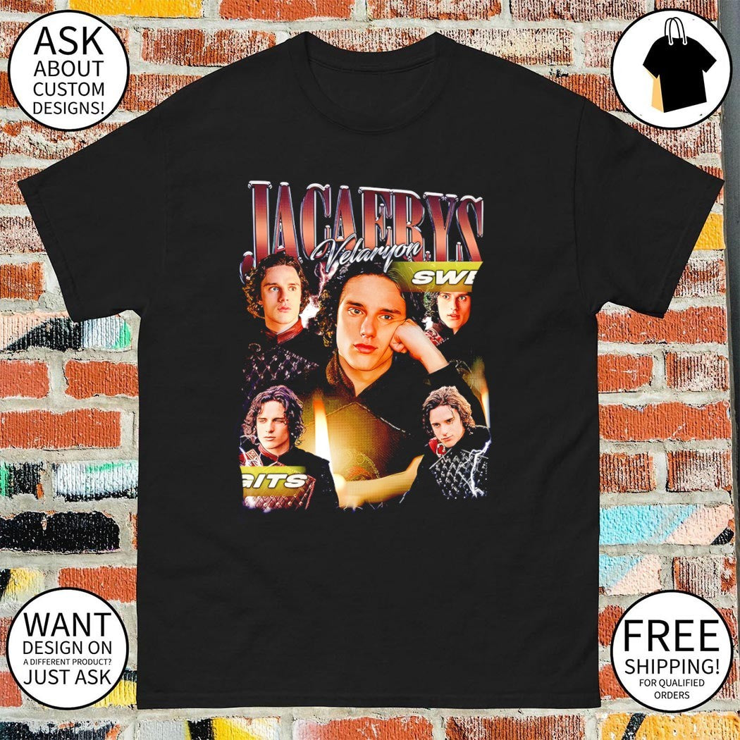 Harry Collett as Jacaerys Velaryon graphic vintage shirt