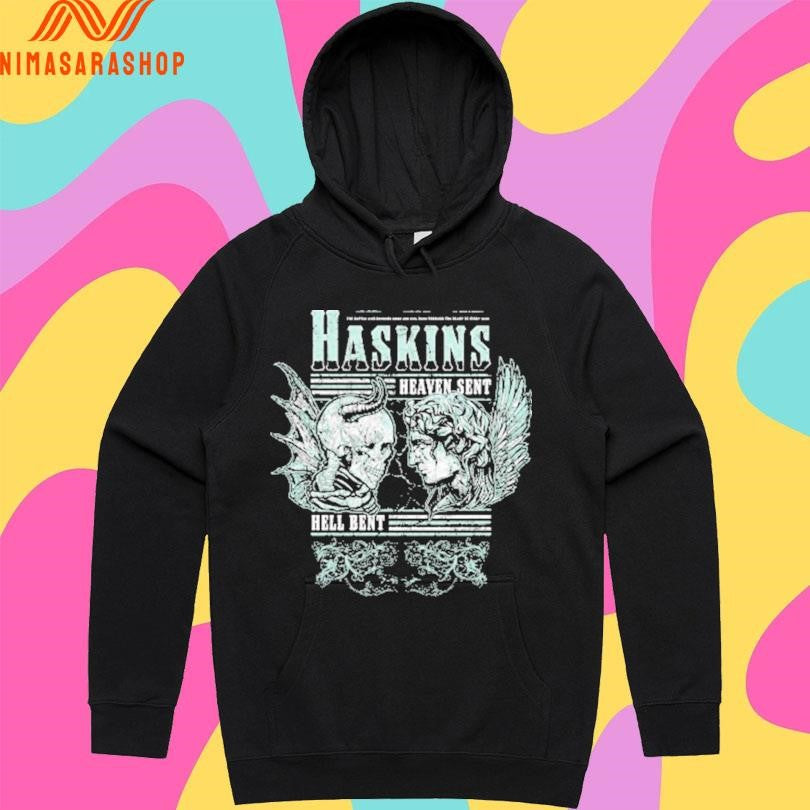 Haskins Heaven Sent Hell Bent 2024 Angels And Demons Shirts