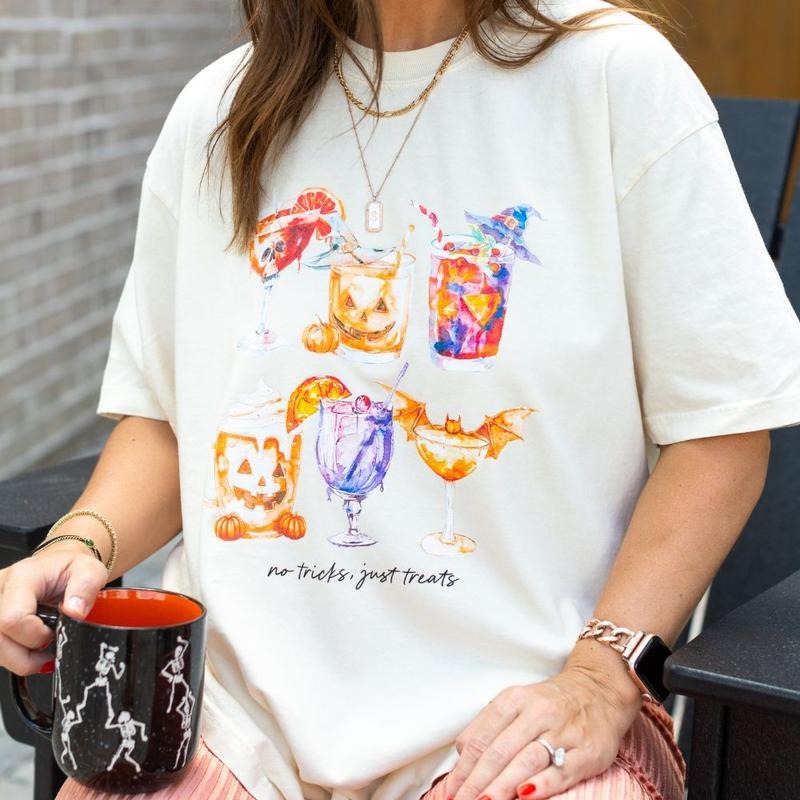 'Haunted Happy Hour' T-Shirt Hoodie, Sweatshirt | UrbanDripWear.com