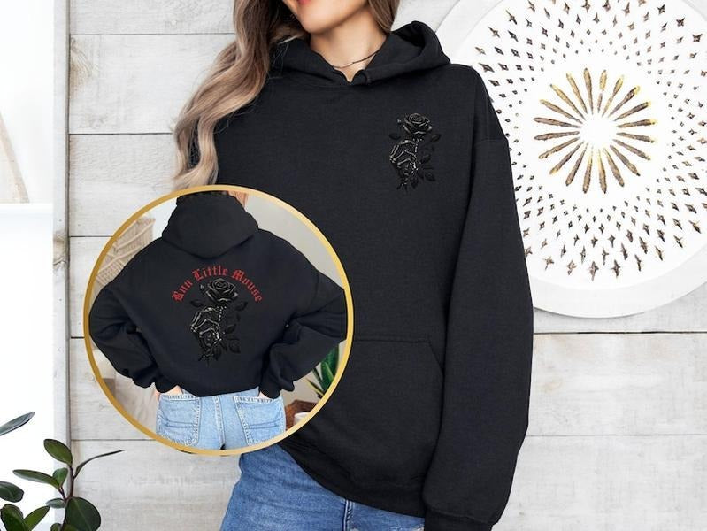 Haunting Adeline Hoodie Run Little Mouse Dark Romance Gothic Book Lovers Sweatshirt, Gift for Reader T-Shirts
