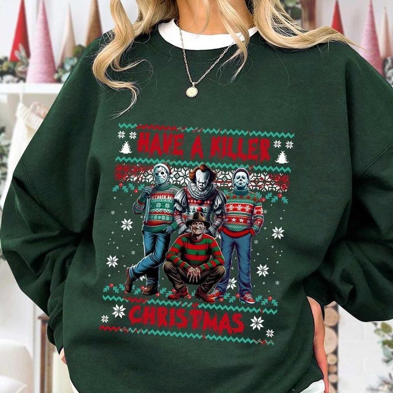 Have a K!l!er Christmas Shirt, Spread Holiday Cheer, The Boys of Winter Shirt, Christmas K!l!ers Friends Shirt, Creepmas,...