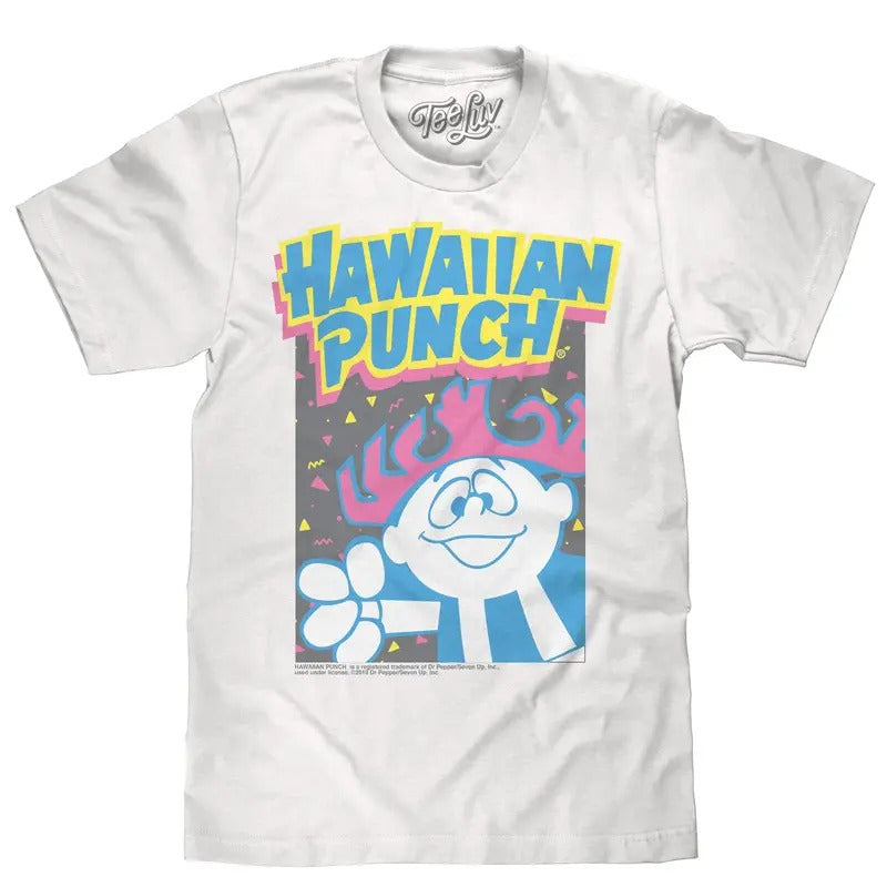 Hawaiian Punch Neon Punchy T-Shirt - White Hoodie, Sweatshirt | UrbanDripWear.com