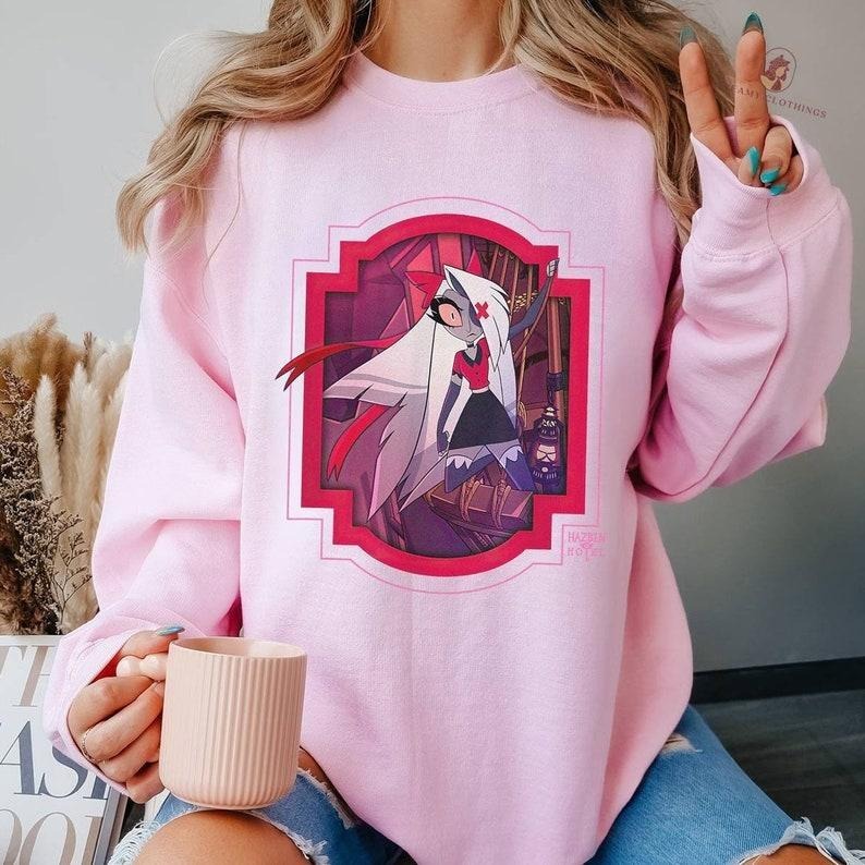 Hazbin Hotel  Vaggie Hazbin Hotel Charlie Sweatshirt T-Shirts, Hoodie | UrbanDripWear.com
