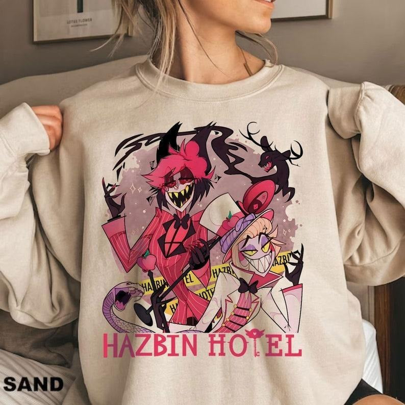 Hazbin Hotel Alastor - Lucifer  Hazbin Hotel Characters Sweatshirts T-Shirts, Hoodie | UrbanDripWear.com