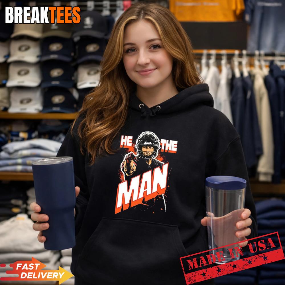 He The Man Chicago Bears Football Player T-Shirt