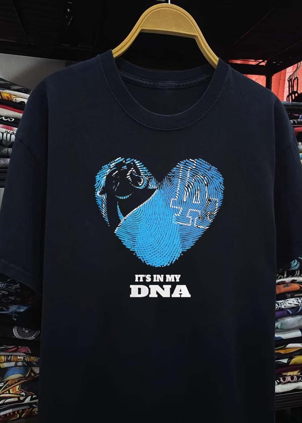 Heart Fingerprint Los Angeles Dodgers It’s in My DNA T-Shirt