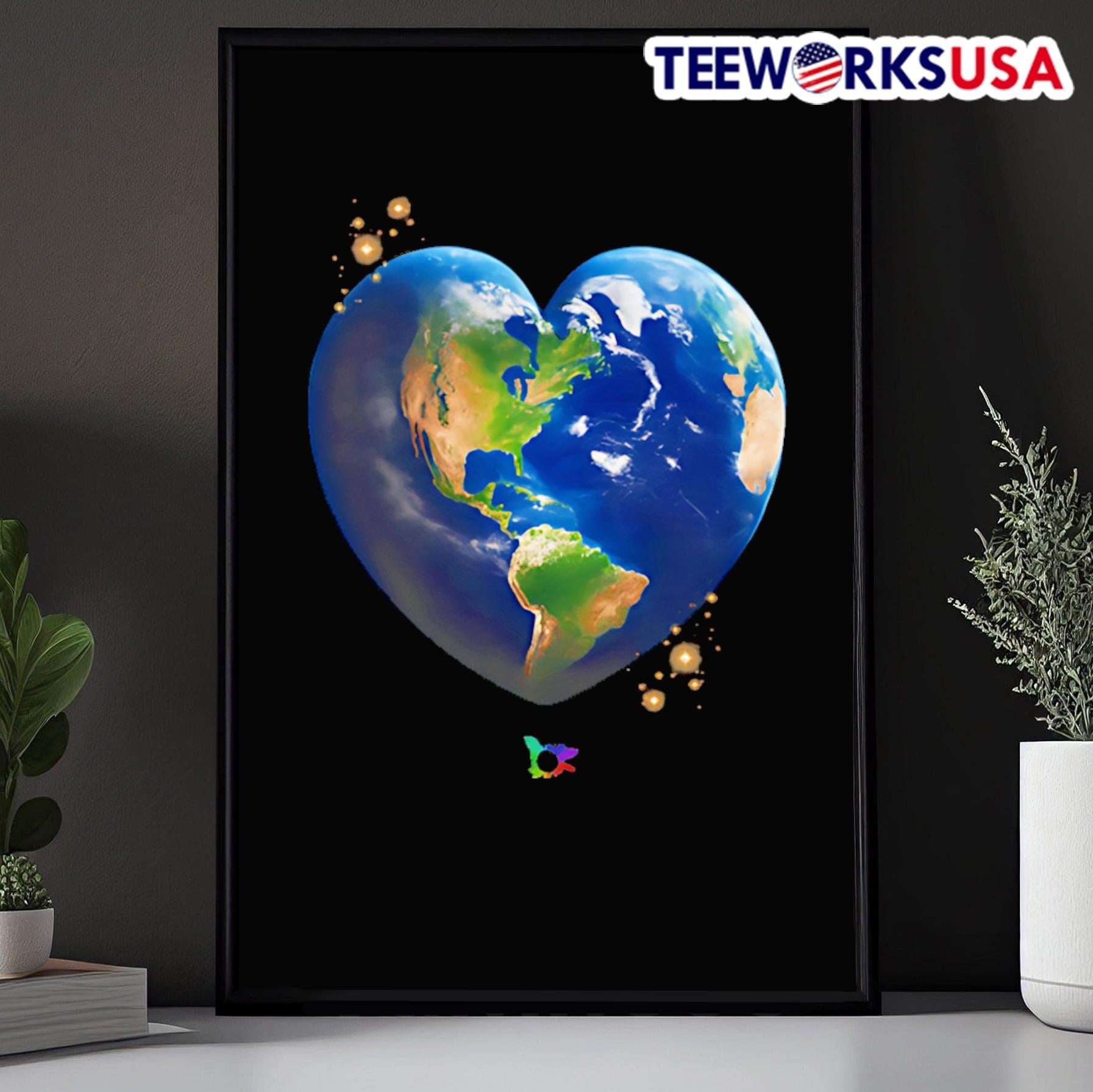 Heart Shaped Earth Shirt
