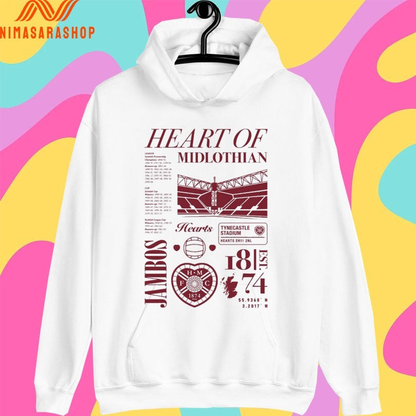 Hearts Of Midlothian Jambos Hearts Iconic Collection Shirts