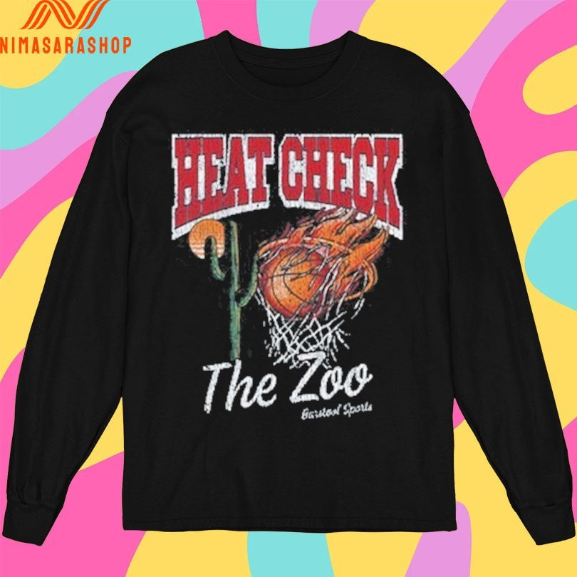 Heat Check The Zoo Arizona Wildcats Basketball Shirts