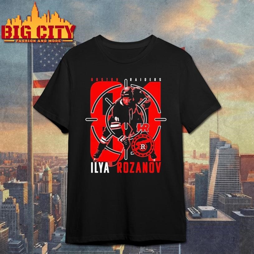 Heated Rivalry Ilya Rozanov Boston Raiders 81 Shirt