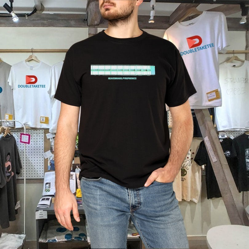 Heavenward Pyrophonics Scissor Film Strip Shirts