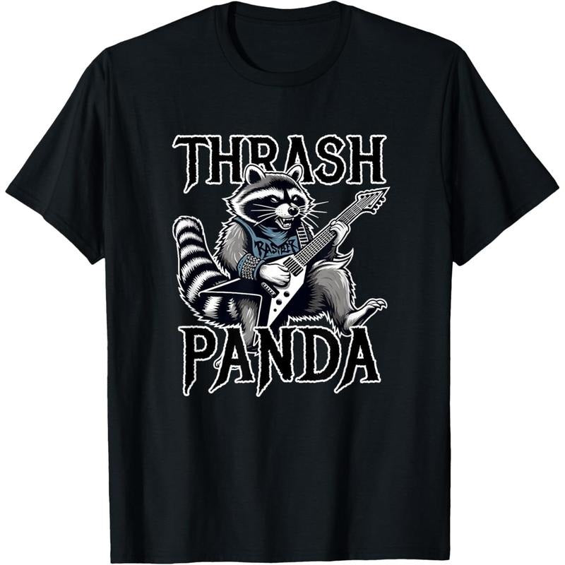 Heavy Metal Rock Raccoon funny trash panda T-Shirt made in us Hoodie, Sweatshirt | UrbanDripWear.com