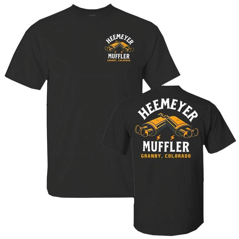 Heemeyer Muffler 2 sided printing Unisex Cotton Graphic T-Shirt Top Hoodie, Sweatshirt | UrbanDripWear.com