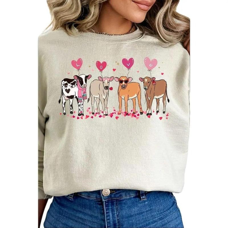 Heifer Love Unisex NuBlend Crew Sweatshirt T-Shirts, Hoodie | UrbanDripWear.com