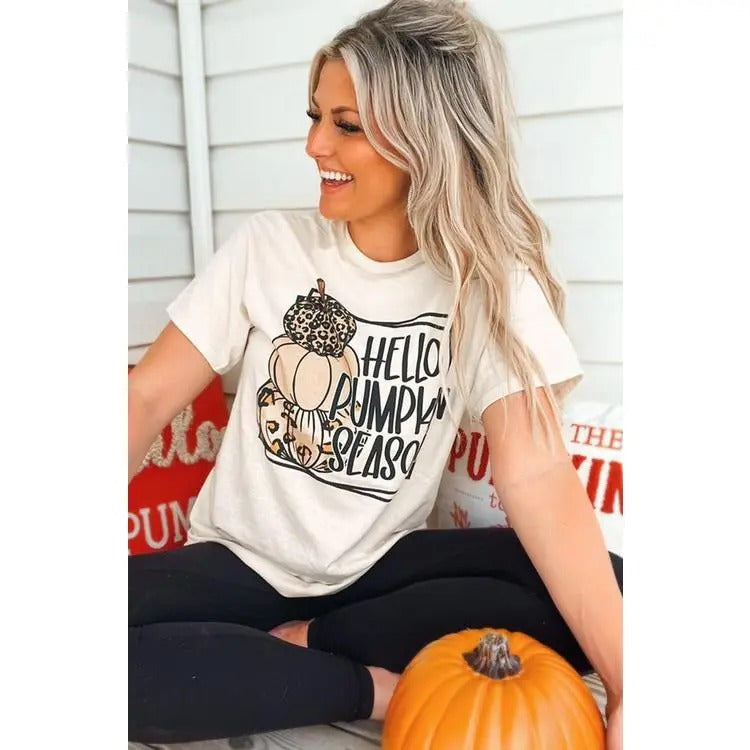 Hello Pumpkin Season T-Shirt Hoodie, Sweatshirt | UrbanDripWear.com
