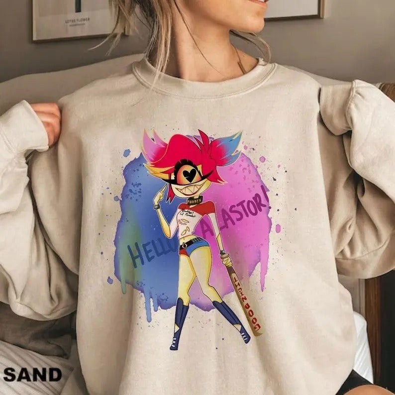 Helluva Boss Niffty Sweatshirt, Helluva Boss Crewneck sweater T-Shirts, Hoodie | UrbanDripWear.com