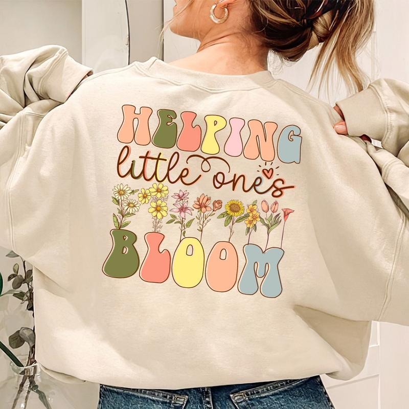 Helping Little One Bloom Shirt, NICU Nurse Sweatshirt Best Price Hoodie | UrbanDripWear.com