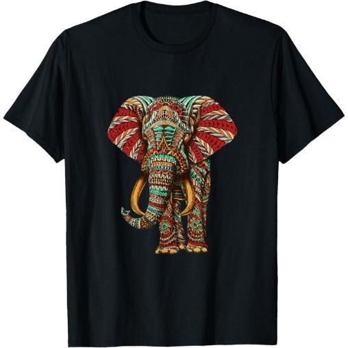 Henna Stylish Artistic Save The Elephants | Wildlife T-Shirt Made in USA Hoodie, Sweatshirt | UrbanDripWear.com