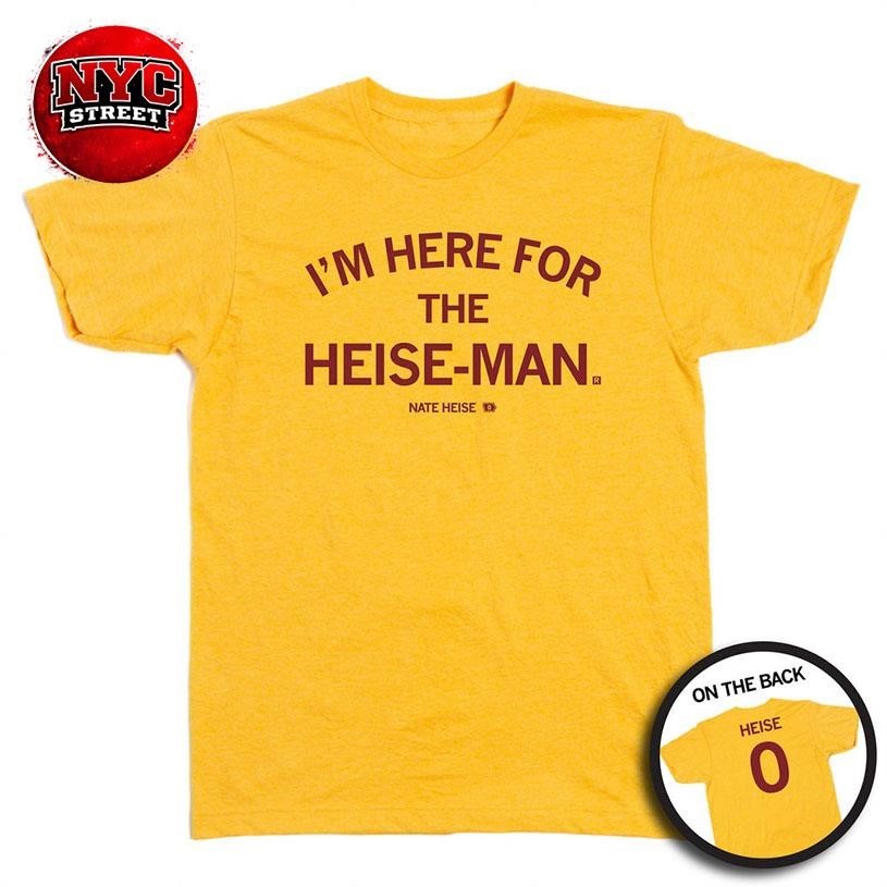 Here for the Heise-Man Two Sided Shirt