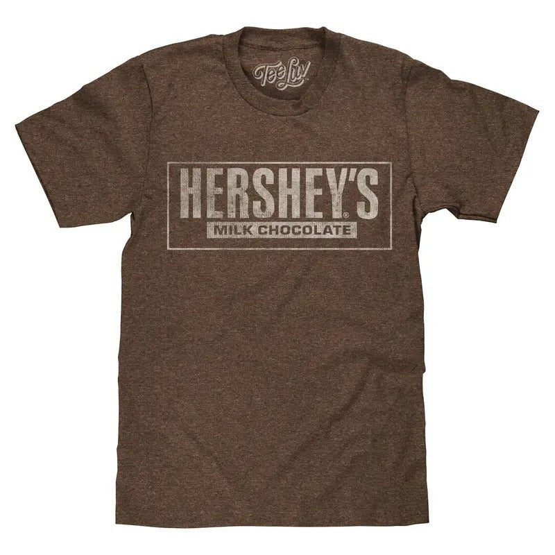 Hershey's Milk Chocolate T-Shirt - Brown Hoodie, Sweatshirt | UrbanDripWear.com