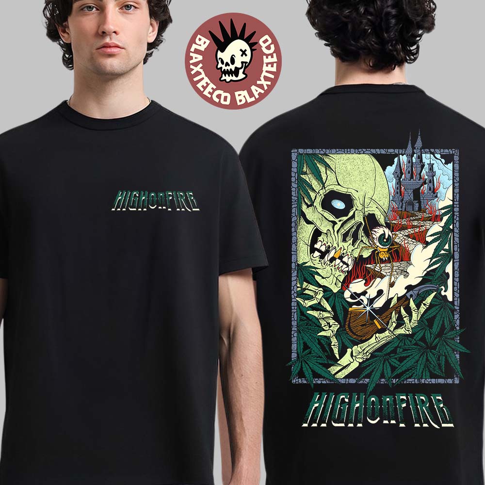 High On Fire Happy 420 Day X Austin England Exclusive 2026 T-Shirt