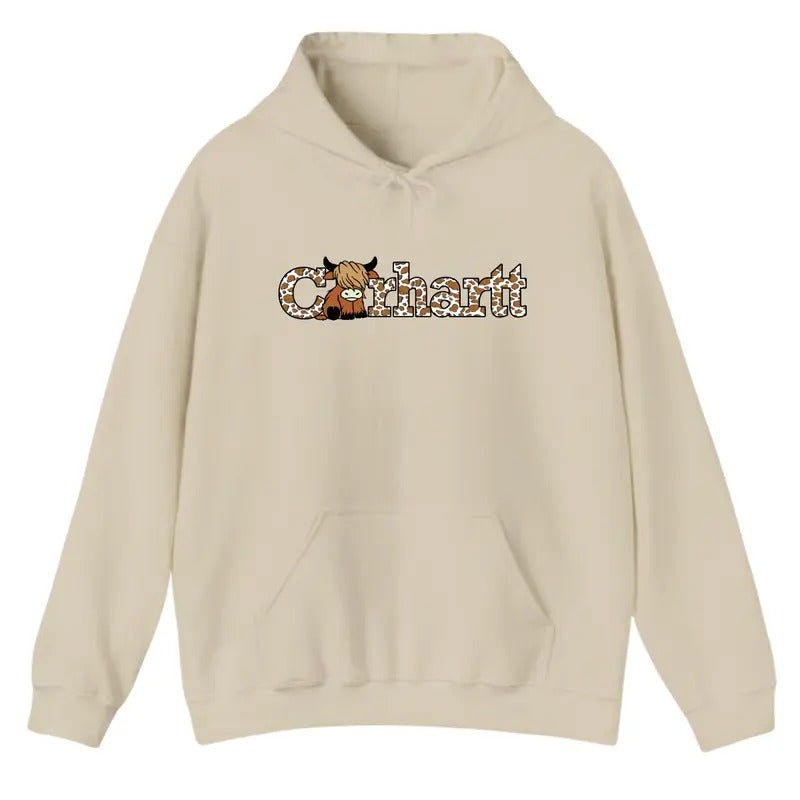 Highlands Hoodie, Cow Hoodie T-Shirt Gift For Farmers, For Women, Unisex Hoodie Sweatshirt | UrbanDripWear.com