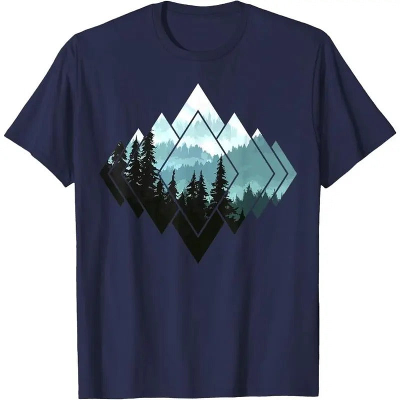 Hiking Camping Mountains Nature Trekking Hiking Gift T-Shirt Made in USA Hoodie, Sweatshirt | UrbanDripWear.com