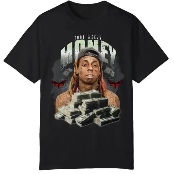 Hip Hop Rap Legend Tee - Weezy Streetwear Shirt - Young Money Music Tshirt