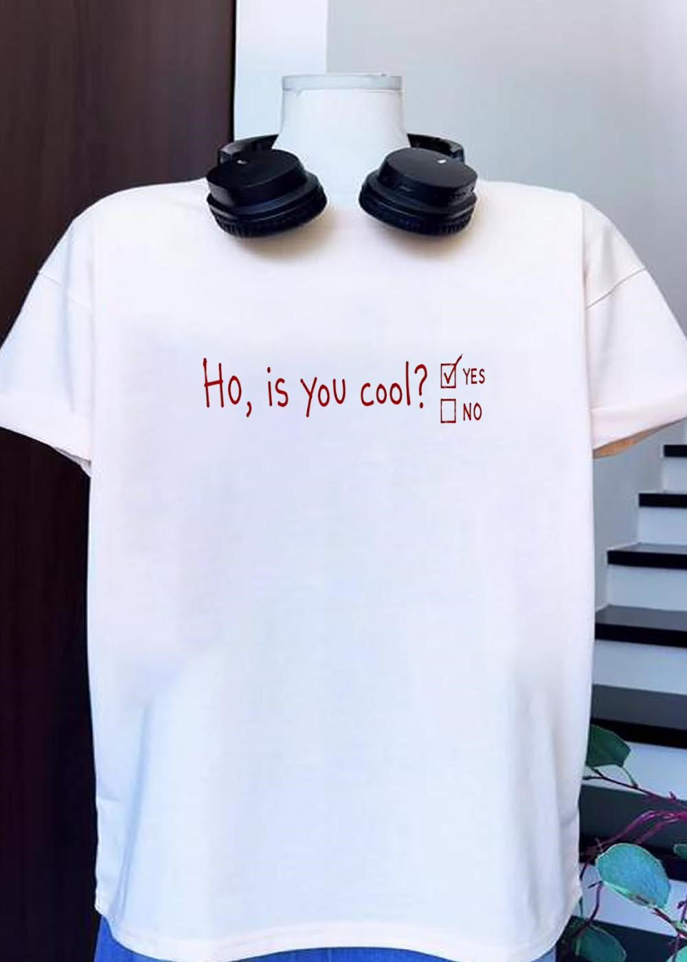 Ho is You Cool Question Checkbox Graphic Unisex T-Shirt