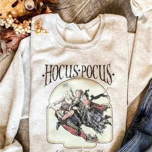 Hocusss Pocusss Vintage Sweatshirt - Shirt